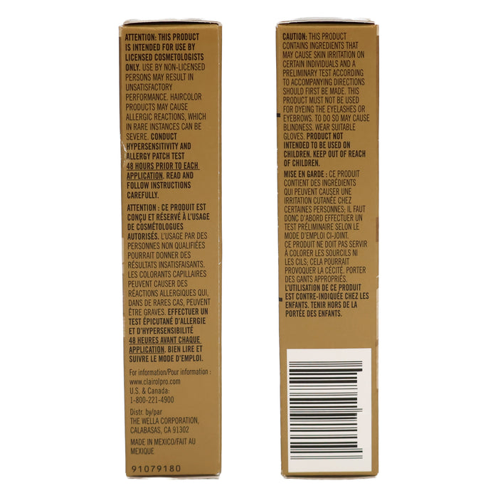 Clairol Liquicolor Permanente, 4AA/37D Light Ultra Cool Brown, 2 Oz.