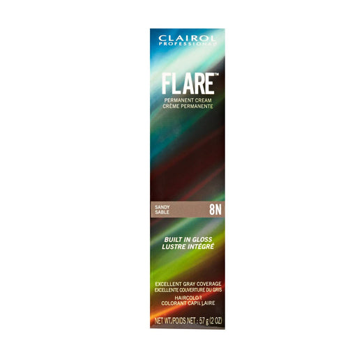 Clairol Flare 8N Sandy 2 Oz