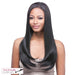 100% Synthetic Clip On J Curl, 18",Off black