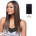 14" Yaki Straight Synthetic Clip On Extensions,Off black