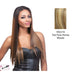 18" Yaki Straight Synthetic Clip On Extensions,Two tone frost blend of strawberry blonde layer over with honey blonde bottom