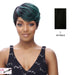 Synthetic Wig,Club,Black