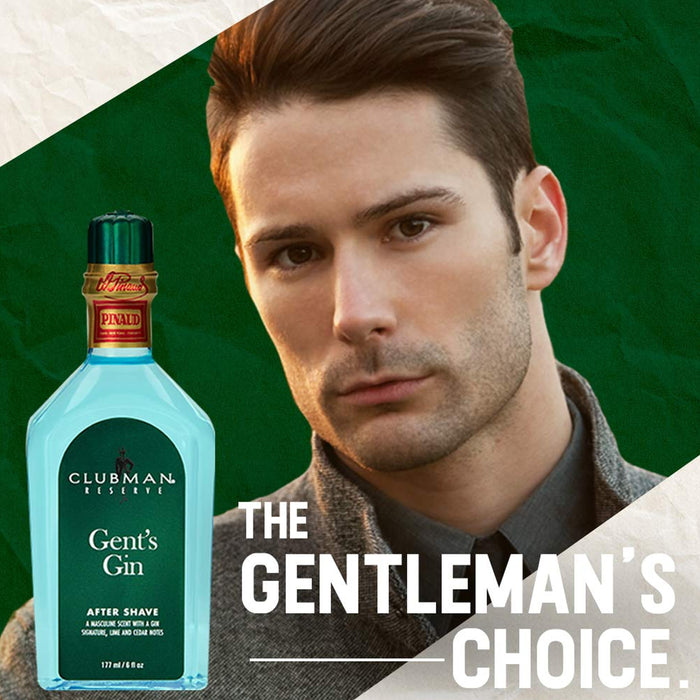 Clubman Pinaud Reserve Gent's Gin After Shave Lotion 6 Oz.