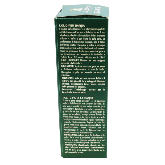 Clubman Pinaud Beard Oil, 1 Oz.
