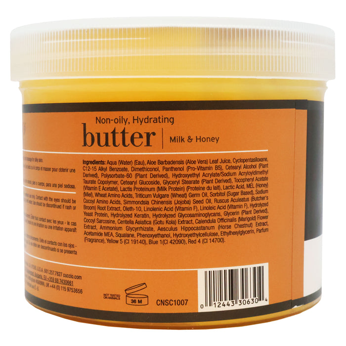 Cuccio Butter Blend, Milk and Honey, 26 Oz.