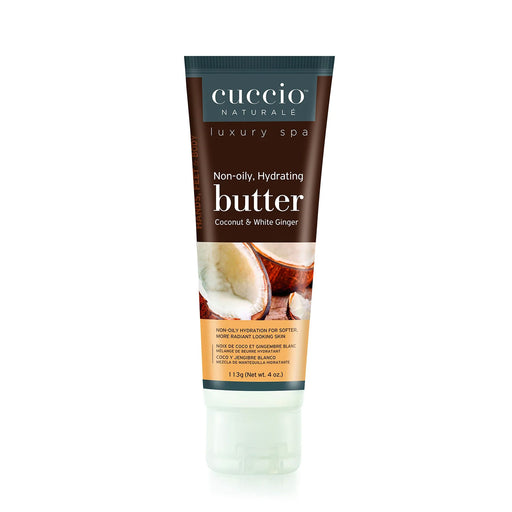 Cuccio Butter Blend, Coconut and White Ginger, 4 Oz.