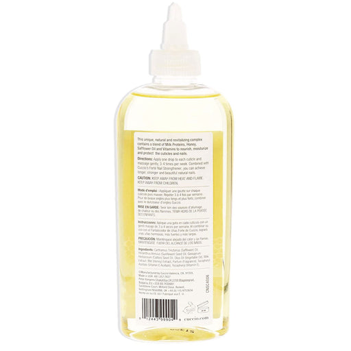  Cuccio Revitalizing Cuticle Oil, Milk and Honey, 8 Oz.