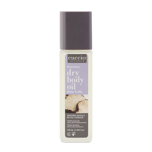 Cuccio Dry Body Oil, White Truffle, 3.38 Oz.