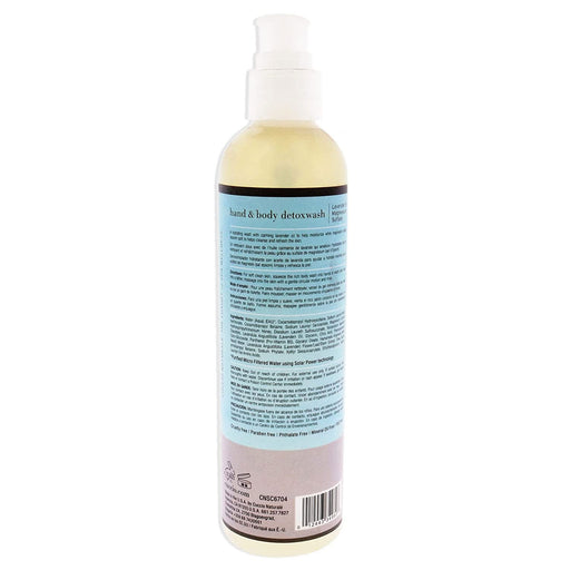 Cuccio Hand and Body detoxwash, Lavender, 8 Oz.