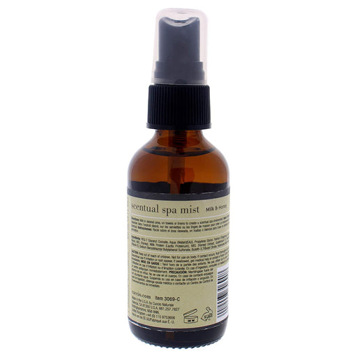 Cuccio Scentual Spa Mist, Milk and Honey, 2 Oz.