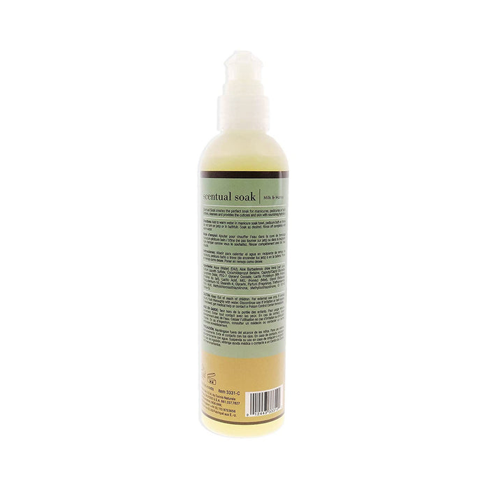Cuccio Scentual Soak, Milk and Honey, 8 Oz.