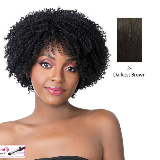 Synthetic Wig Coily Girl,Darkest brown