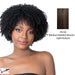 Synthetic Wig Coily Girl,Medium brown base with light auburn highlights