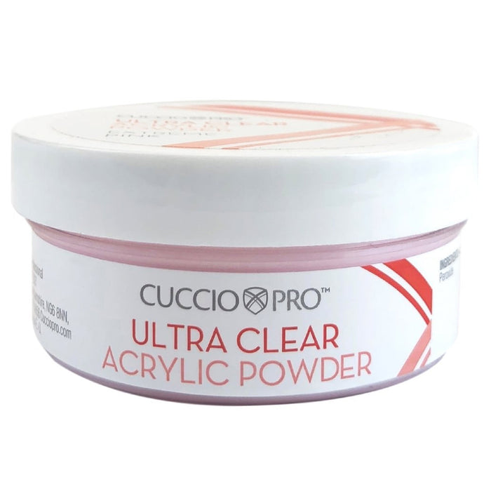 Cuccio Pro Ultra Clear Acrylic Powder - Extreme Pink, 1.6 Oz