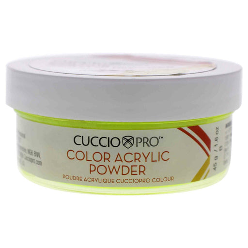 Cuccio Pro Colored Acrylic Powder - Pineapple, 1.6 Oz