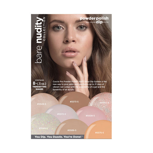 Cuccio Powder Polish kit, Bare Nudity