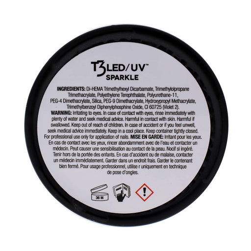 Cuccio Pro Cuccio Pro T3 LED/UV Self-Leveling Sparkling Gel - Keke's Glitter, 1 Oz