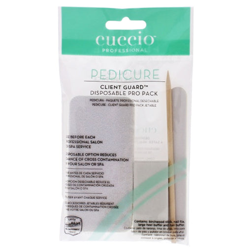 Cuccio Client Guard Disposable Pro Pack-Pedicure, 100Pack
