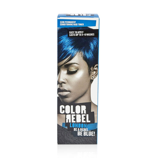 Color Rebel London Be A Rebel Be Blue Semi Permanent Conditioning Hair Toner