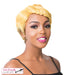 Swiss Lace Part Wig Crown Braid Pixie,FT GOLDEN AMBER