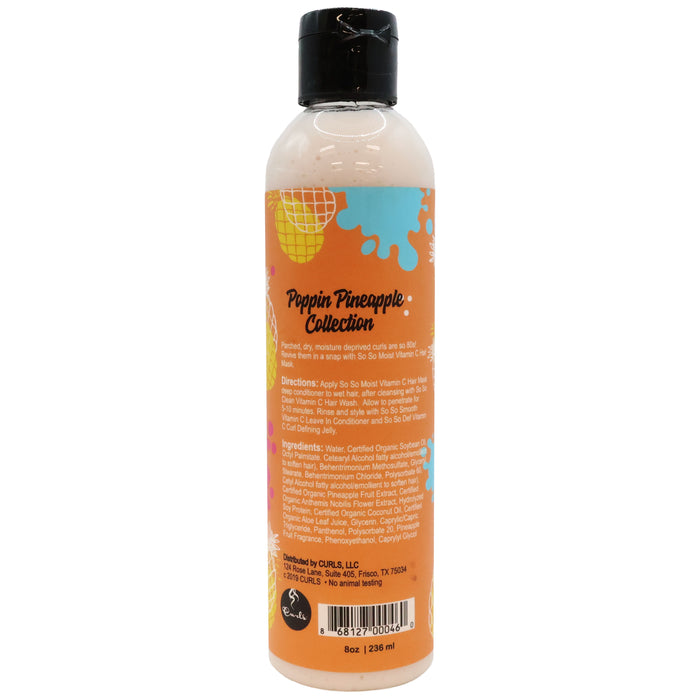 Curls Poppin Pineapple Collection So So Moist Vitamin C Curl Mask 8 Oz.