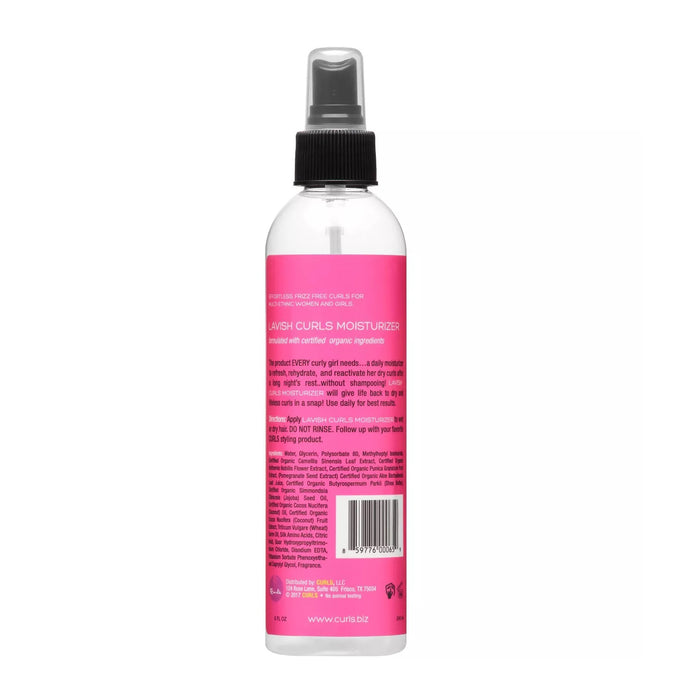 Curls Lavish Curls Moisturizer Daily Leave In 8 Oz.
