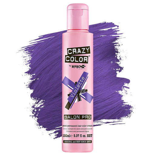 Crazy Color Semi Permanent 43 Violette 5.07 Oz