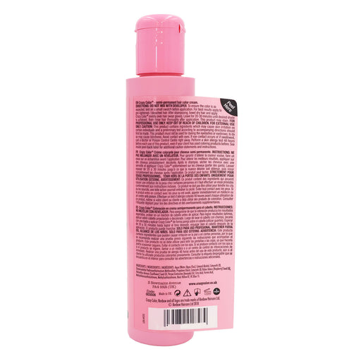 Crazy Color Semi Permanent Hair Colour, Aubergine 50, 5.07 Oz.