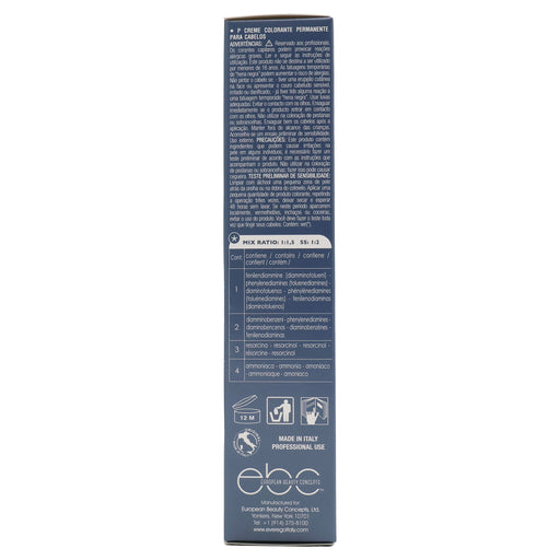Ever Ego Colorego Hair Color Cream, Intense Chestnut, 4/00, 3.38 oz, 100ml