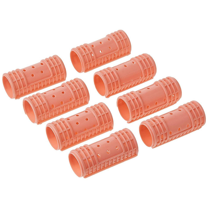 Diane Roller Snap On Mag Rollers Pink 1-1/8", 8/Pack