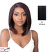 Iron Friendly Wig Hand Tied Side Part Damariss,Off black