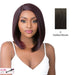 Iron Friendly Wig Hand Tied Side Part Damariss,Darkest brown