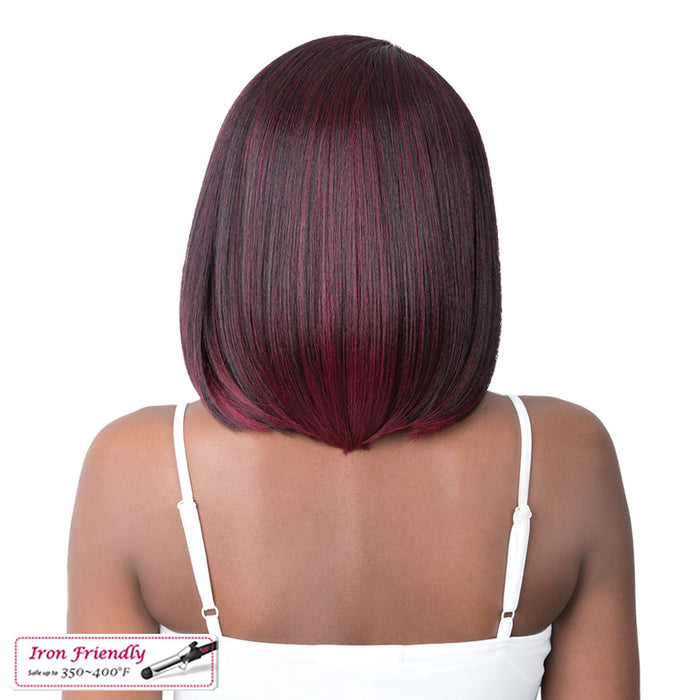 Damariss Synthetic Wig With Lace Part By It'S A Wig, Cap Size Medium,TP99J/BURG