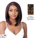 Damariss Synthetic Wig With Lace Part By It'S A Wig, Cap Size Medium,Off black top with medium auburn ends