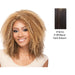 100% Synthetic Premium Quality Wig Dessa,Off black base with dark auburn highlights