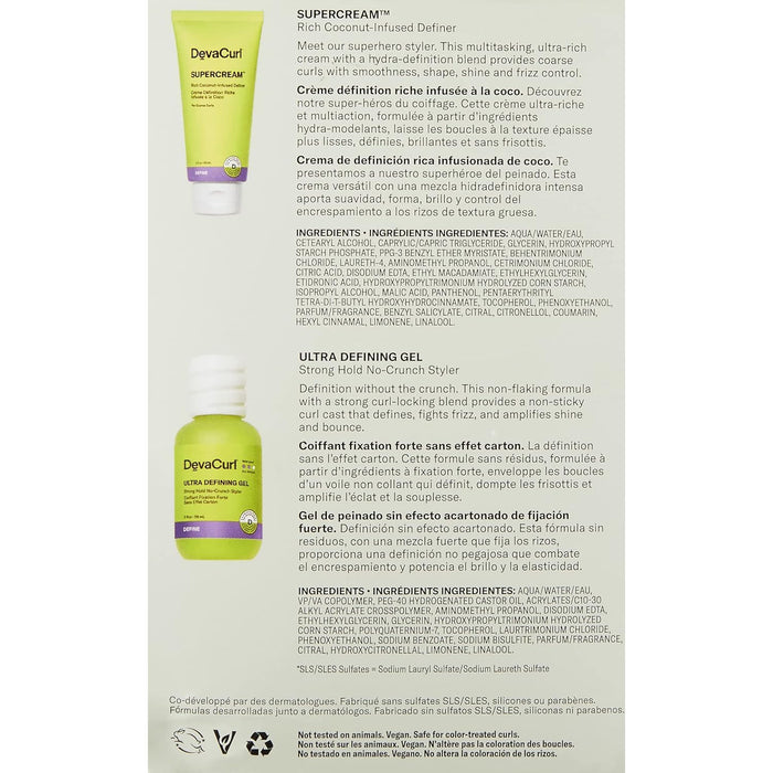 DevaCurl The Essential Starter KIT For Coarse Texture