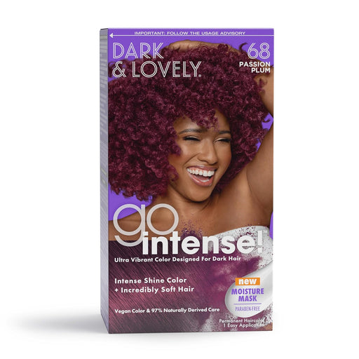 Dark And Lovely Go Intense Ultra Vibrant Hair Color, Passion Plum, 68