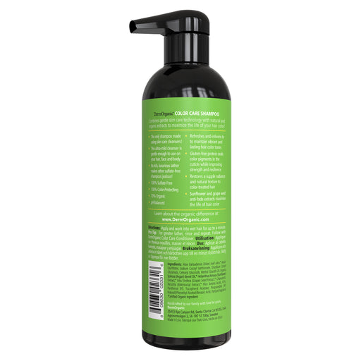 Dermorganic Color Care Shampoo, 16.9 oz