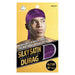 Dream World Deluxe Luxury Premium Silky Satin Durag, Glitter Purple