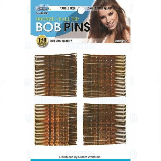 Dream World Hair Bobby Pin, Bronze, 120/PK