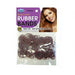 Dream World Rubber Bands, Burgundy 300/PK
