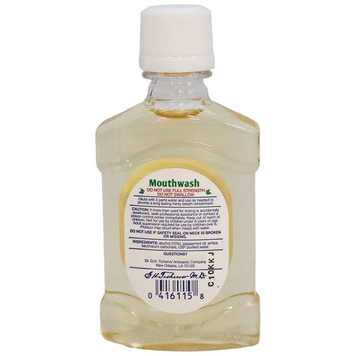 Dr. Tichenor's All Natural Mouthwash Concentrate, Peppermint, 2 Oz.