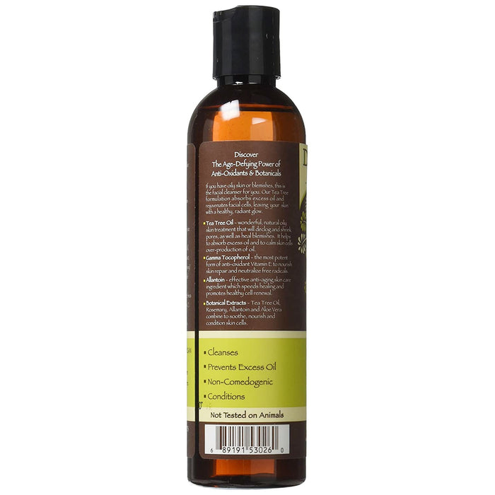 Dr Woods Tea Tree Facial Cleanser, 8 Oz.
