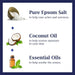 Dr Teals Epsom Salt Body Wash Nourish and Protect with Coconut Oil 24 Oz.