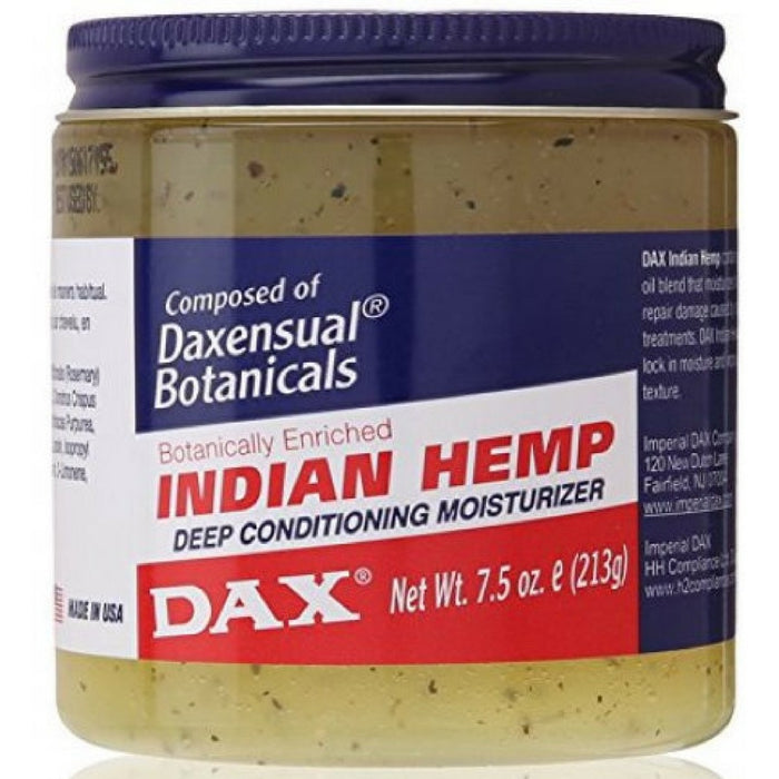 Dax Indian Hemp Deep Conditioning Moisturizer 7.5 Oz.