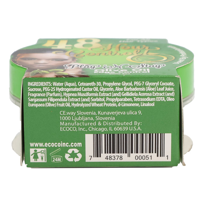 Eco Play 'n Stay Edge Style Control Olive Oil, 3 Oz