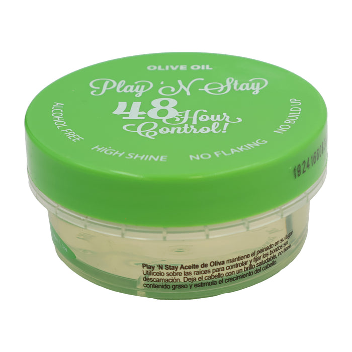Eco Play 'n Stay Edge Style Control Olive Oil, 3 Oz