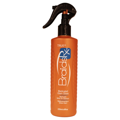 True Braids Rx Medicated Glam Gloss Spray 8 Oz.
