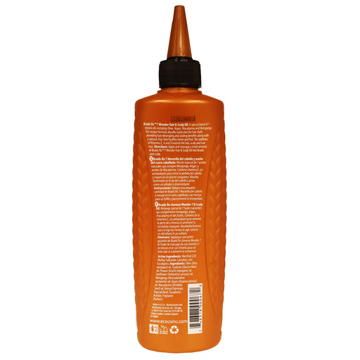 Eco True Braids Rx Medicated 7 Wonder Hair and Sczlp Oil 8 Oz