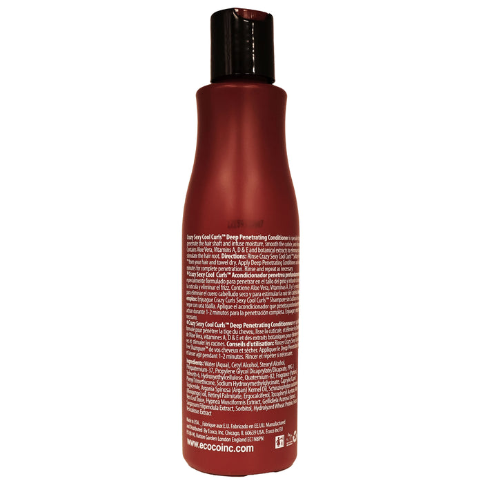 True Crazy Sexy Cool Curls Deep Penetrating Conditioner 8 Oz.